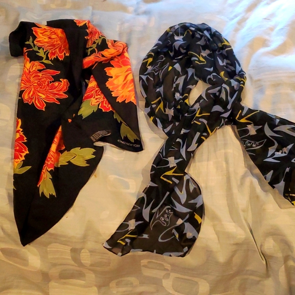 Silk scarves